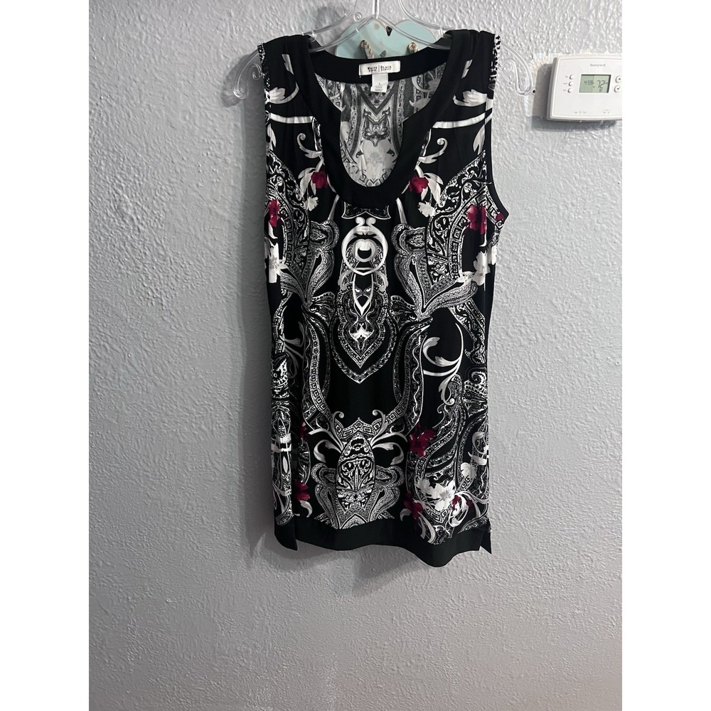 White House Black Market Tunic Tank Mini Dress Size Large Women